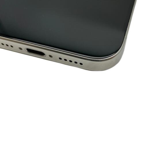 Apple (アップル) iPhone15 Pro MTUD3J/A ホワイトチタニウム