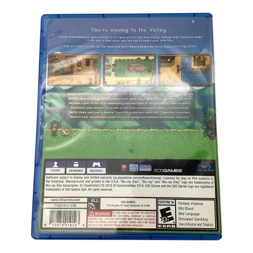 505 Games(ファイブ・オー・ファイブ・ゲームズ) STARDEW VALLEY COLLECTOR'S EDITION 北米版 Playstation4用ソフト E10+