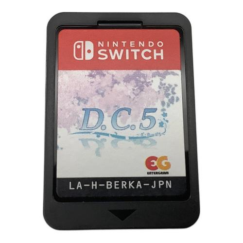 ENTERGRAM(エンターグラム) D.C.5 ～ダ・カーポ5～ Nintendo Switch用ソフト CERO C (15歳以上対象)