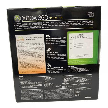 Microsoft (マイクロソフト) X-box360 XGX-00029 アーケード