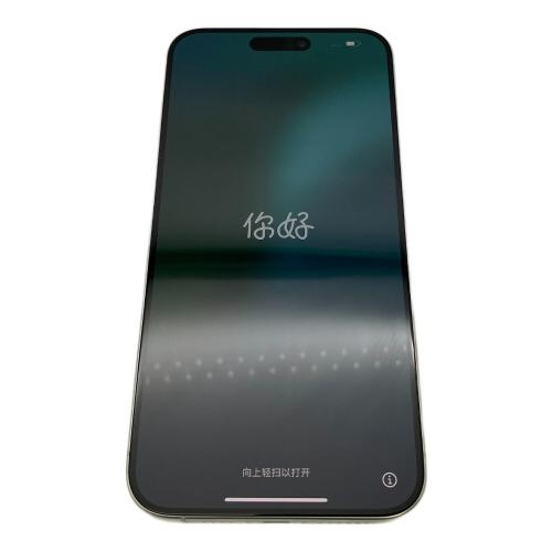 Apple (アップル) iPhone15 Pro Max MU6Q3J/A  ホワイトチタニウム