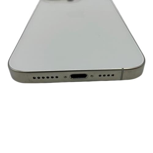 Apple (アップル) iPhone15 Pro Max MU6Q3J/A  ホワイトチタニウム