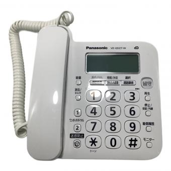 Panasonic (パナソニック) 子機付電話機 VE-GD27