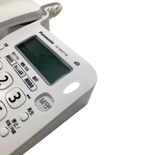 Panasonic (パナソニック) 子機付電話機 VE-GD27