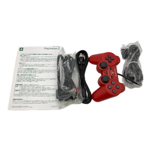 SONY (ソニー) PlayStation2 SCPH-90000 CINNABAR RED