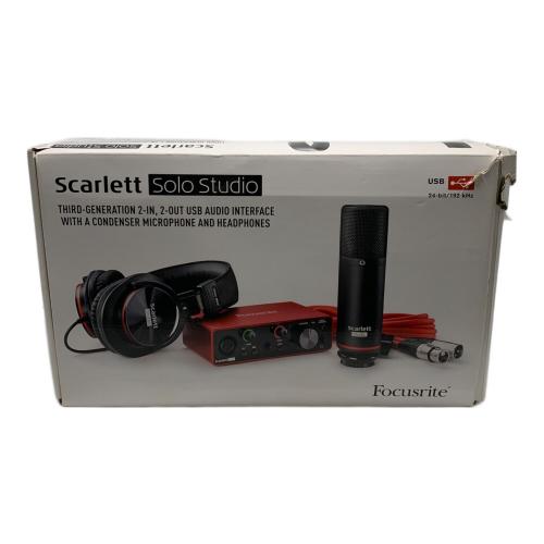 Focusrite (フォーカスライト) Solo Studio MOSC0030