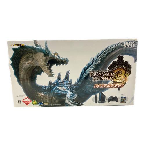 Nintendo (ニンテンドー) Wii RVL-S-KHMH モンスターハンター3 スペシャルパック