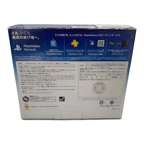 SONY (ソニー) PSVITA PCH-2000[PSVITA] 取説付