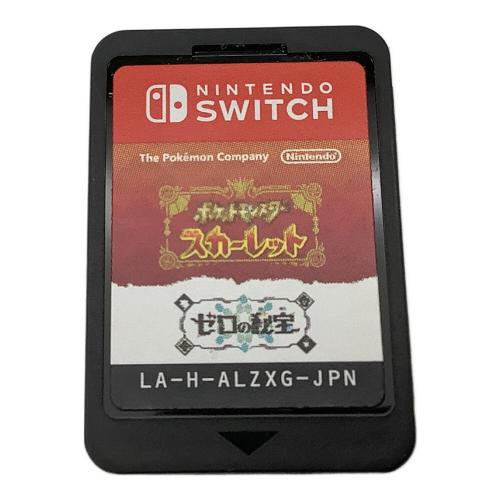 Nintendo(ニンテンドー) Nintendo Switch用ソフト ポケットモンスター スカーレット + ゼロの秘宝 ※追加コンテンツ使用未確認 HAC-R-ALZXG CERO A (全年齢対象)