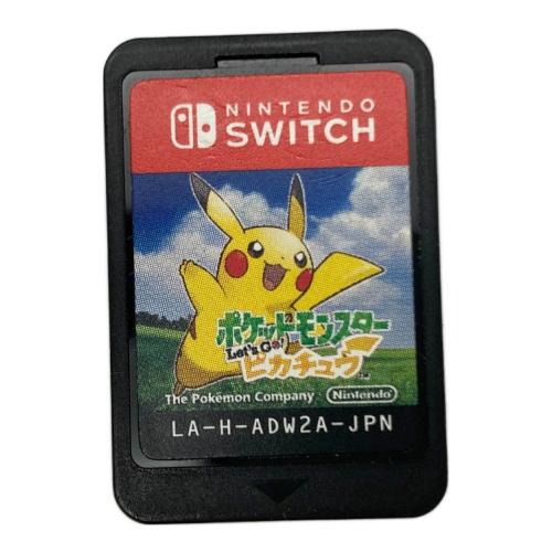 ポケットモンスター Let’s Go！ ピカチュウ/Switch/HACPADW2A/A 全年齢対象 Nintendo Switch用ソフト CERO A (全年齢対象)