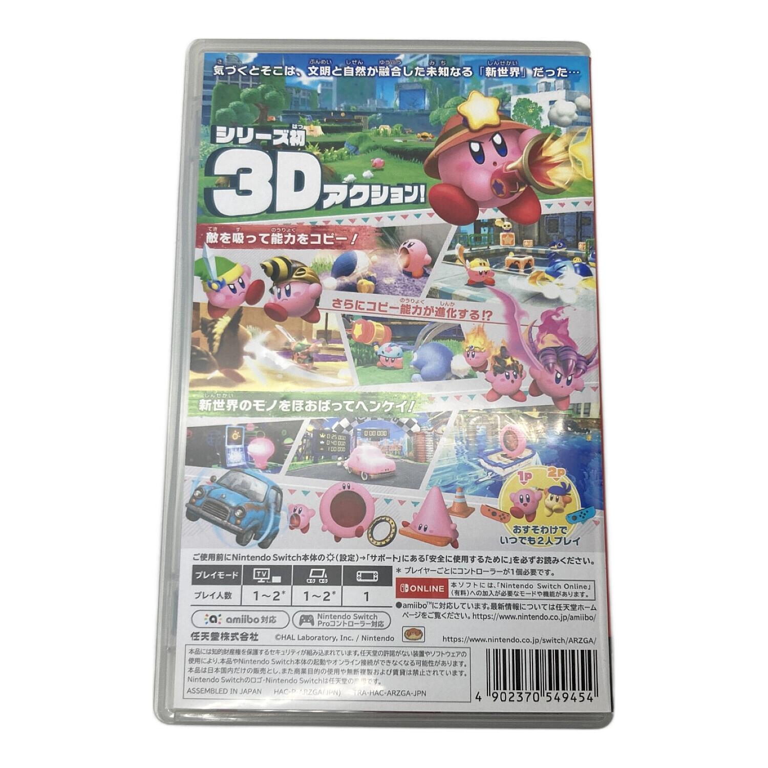 星のカービィ ディスカバリー/Switch/HACPARZGA/A 全年齢対象 Nintendo