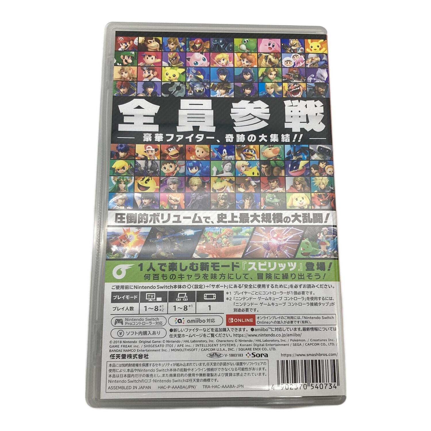 大乱闘スマッシュブラザーズ SPECIAL/Switch/HACPAAABA/A 全年齢対象