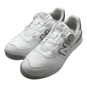 NEW BALANCE (ニューバランス) ゴルフシューズ  Golf 574 v4 WG574BA4 レディース SIZE 24cm White with pink salt