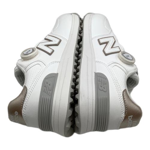 NEW BALANCE (ニューバランス) ゴルフシューズ  Golf 574 v4 WG574BA4 レディース SIZE 24cm White with pink salt