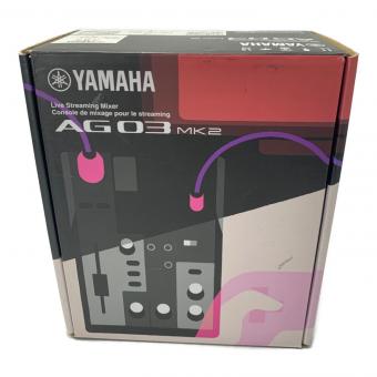 YAMAHA (ヤマハ) ライブストリーミング AG03MK2