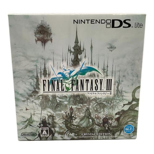 Nintendo(ニンテンドー) Nintendo DS Lite USG-001 FINAL FANTASY Ⅲ クリスタルホワイト CRYSTAL EDITION