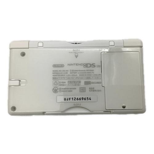 Nintendo(ニンテンドー) Nintendo DS Lite USG-001 FINAL FANTASY Ⅲ クリスタルホワイト CRYSTAL EDITION