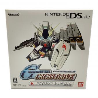 Nintendo (ニンテンドー) Nintendo DS Lite USG-001 SDガンダム Gジェネレーション クロスドライブ 同梱限定版 UJF18676051 クリスタルホワイト νガンダムver.