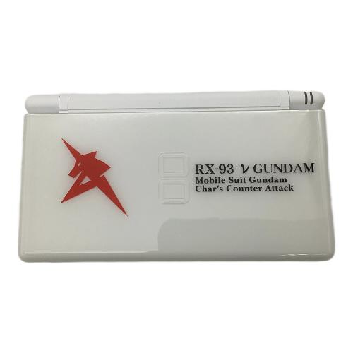 Nintendo (ニンテンドー) Nintendo DS Lite USG-001 SDガンダム Gジェネレーション クロスドライブ 同梱限定版 UJF18676051 クリスタルホワイト νガンダムver.