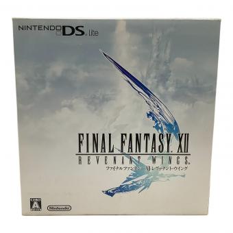 Nintendo(ニンテンドー) Nintendo DS Lite USG-001 FINAL FANTASY Ⅻ REVENANT WINGS 同梱版 UJF16739108 クリスタルホワイト SKY PIRATES EDITION