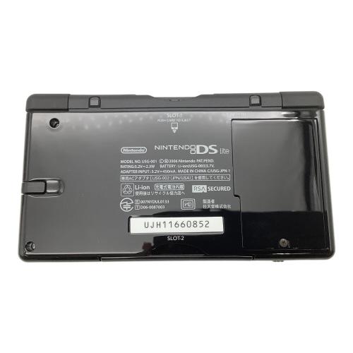 Nintendo(ニンテンドー) Nintendo DS Lite USG-001 UJH11660852 ジェットブラック
