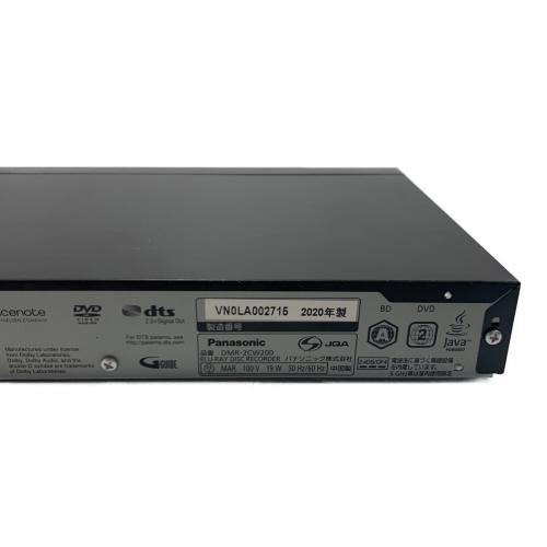Panasonic (パナソニック) Blu-rayレコーダー DMR-2CW200 2020年製