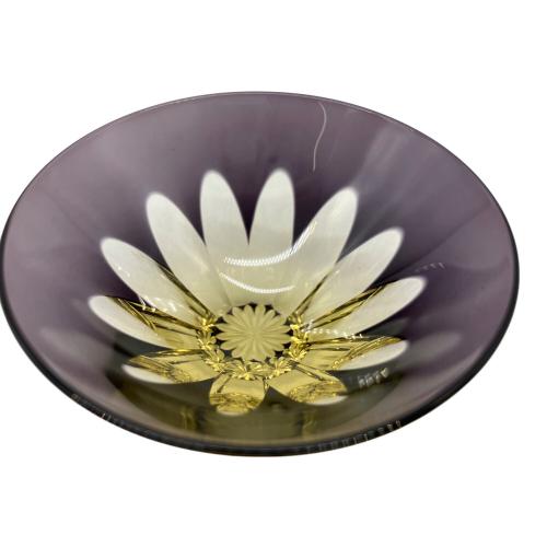 中金硝子 (ナカキンガラス) 江戸切子 逆さ富士