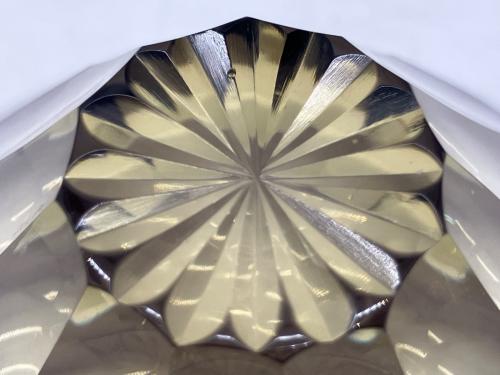 中金硝子 (ナカキンガラス) 江戸切子 逆さ富士