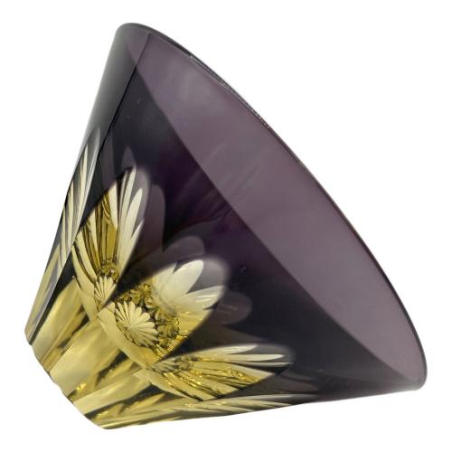 中金硝子 (ナカキンガラス) 江戸切子 逆さ富士