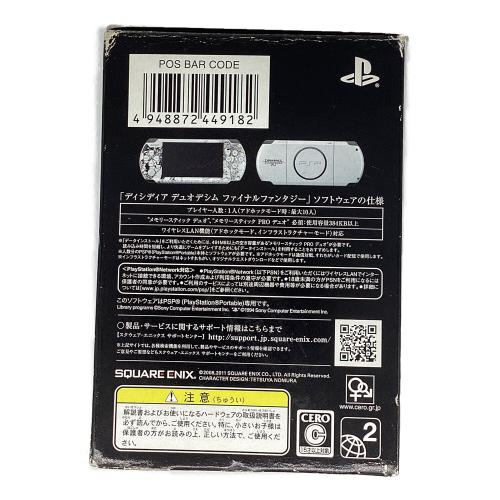 SONY (ソニー) PSP PSP-3000 DISSIDIA FINAL FANTASY