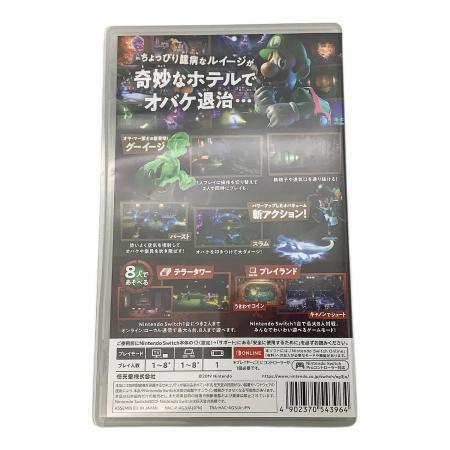 Nintendo(ニンテンドー) Nintendo Switch用ソフト ルイージマンション3