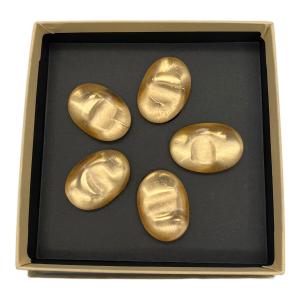 百万石 金の箸置き　テーブルウエア　卓上小物　5Pセット　未使用品