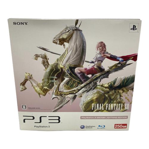 SONY (ソニー) PlayStation3 CEJH-10008 FINAL FANTASY XIII LIGHTNING EDITION