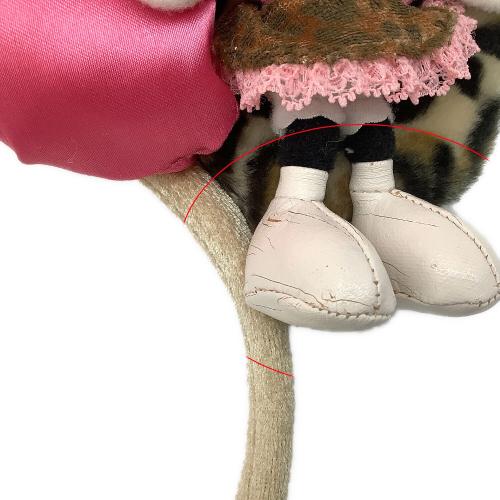 Disney RESORT (ディズニーリゾート) カチューシャ ミニー キャラクターグッズ ヒョウ柄 ブラウン×ピンク