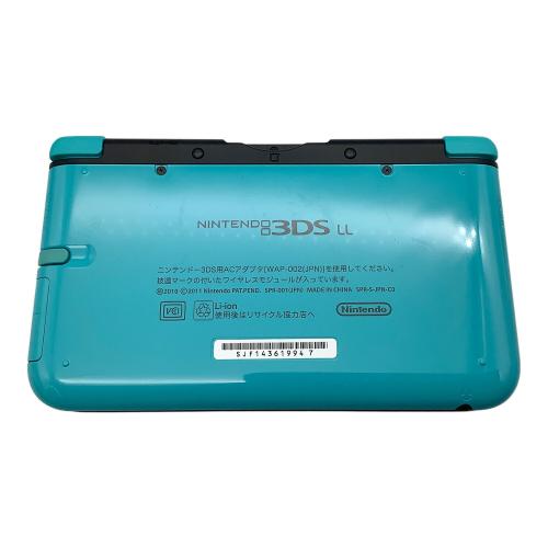 Nintendo(ニンテンドー) Nintendo 3DS LL SPR-001 LIMITED PACK ターコイズ×ブラック