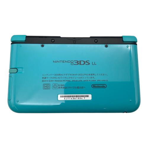 Nintendo(ニンテンドー) Nintendo 3DS LL SPR-001 LIMITED PACK ターコイズ×ブラック