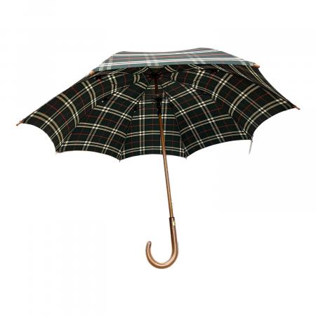 BURBERRY (バーバリー) 傘 ノヴァチェック グリーン カーボン