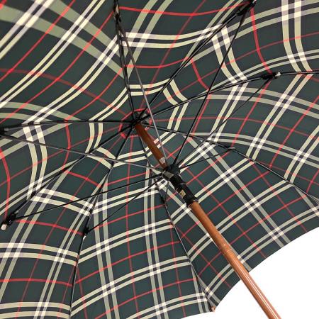 BURBERRY (バーバリー) 傘 ノヴァチェック グリーン カーボン