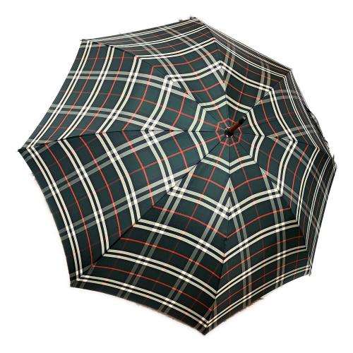 BURBERRY (バーバリー) 傘 ノヴァチェック グリーン カーボン