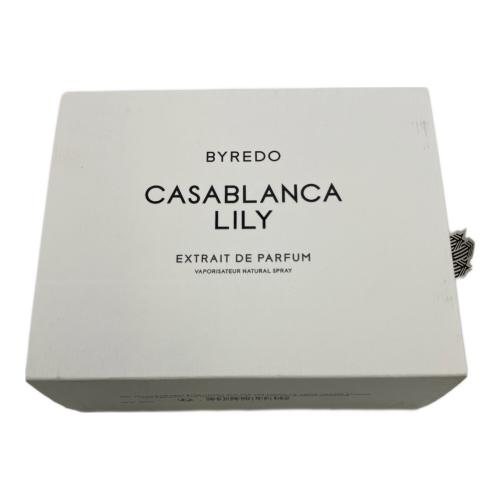 BYREDO (バイレード) パフューム 50ml 残量80%-99% カサブランカ リリー