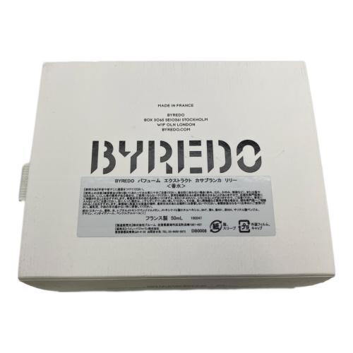 BYREDO (バイレード) パフューム 50ml 残量80%-99% カサブランカ リリー