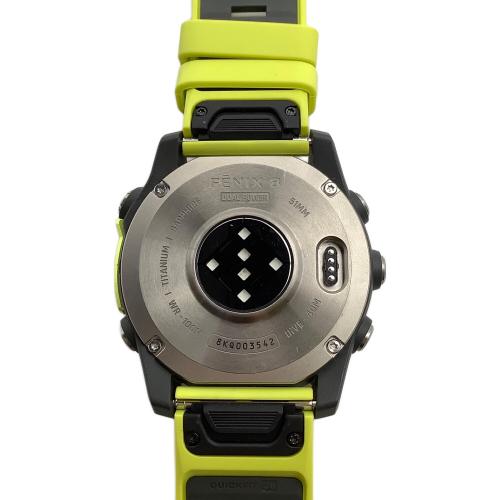 GARMIN (ガーミン) スマートウォッチ fēnix 8 Sapphire Dual Power 51mm