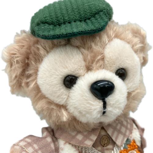 DISNEY (ディズニー) ぬいぐるみバッジ ディズニーグッズ グリーン帽子×ブラウンチェックシャツ×グリーンパンツ 2023秋