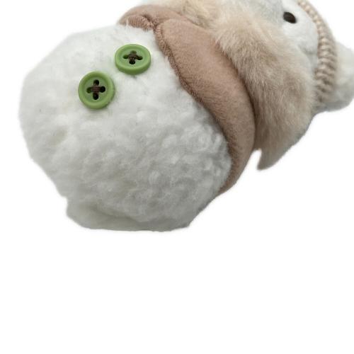 DISNEY (ディズニー) ぬいぐるみチャーム ディズニーグッズ ブルー×ブラウン/ニット帽グリーンボタン2つ