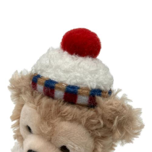 DISNEY (ディズニー) ぬいぐるみチャーム ディズニーグッズ ホワイト×レッド×ブルー/ニット帽・手袋/雪だるま抱っこ