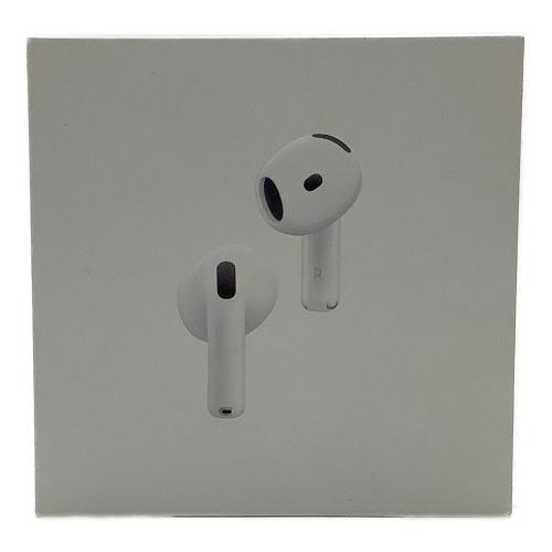 Apple (アップル) ワイヤレスイヤホン AirPods(第4世代) アクティブノイズキャンセリング機能搭載モデル A3055 A3056 A3059