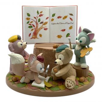 TOKYO DISNEY SEA (東京ディズニーシー) ディズニーグッズ ダッフィー&フレンズのオータム・ストーリーブック スマートフォンスタンド 東京ディズニーシー限定