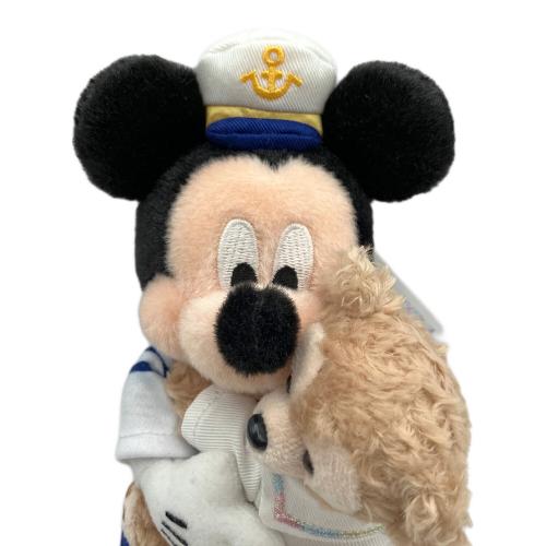 TOKYO DISNEY SEA(東京ディズニーシー) ディズニーグッズ ダッフィー&フレンズのハートフェルト・レターズ・オブ・フレンドシップ ミッキー&ダッフィー ぬいぐるみバッジ
