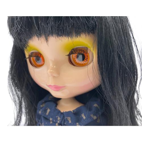 ネオブライス ブライスドール 人形 黒髪 セルフカスタム有@