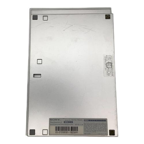 SONY (ソニー) PlayStation 2 SCPH-75000SSS FJ1820691 Satin Silver(サテン・シルバー)